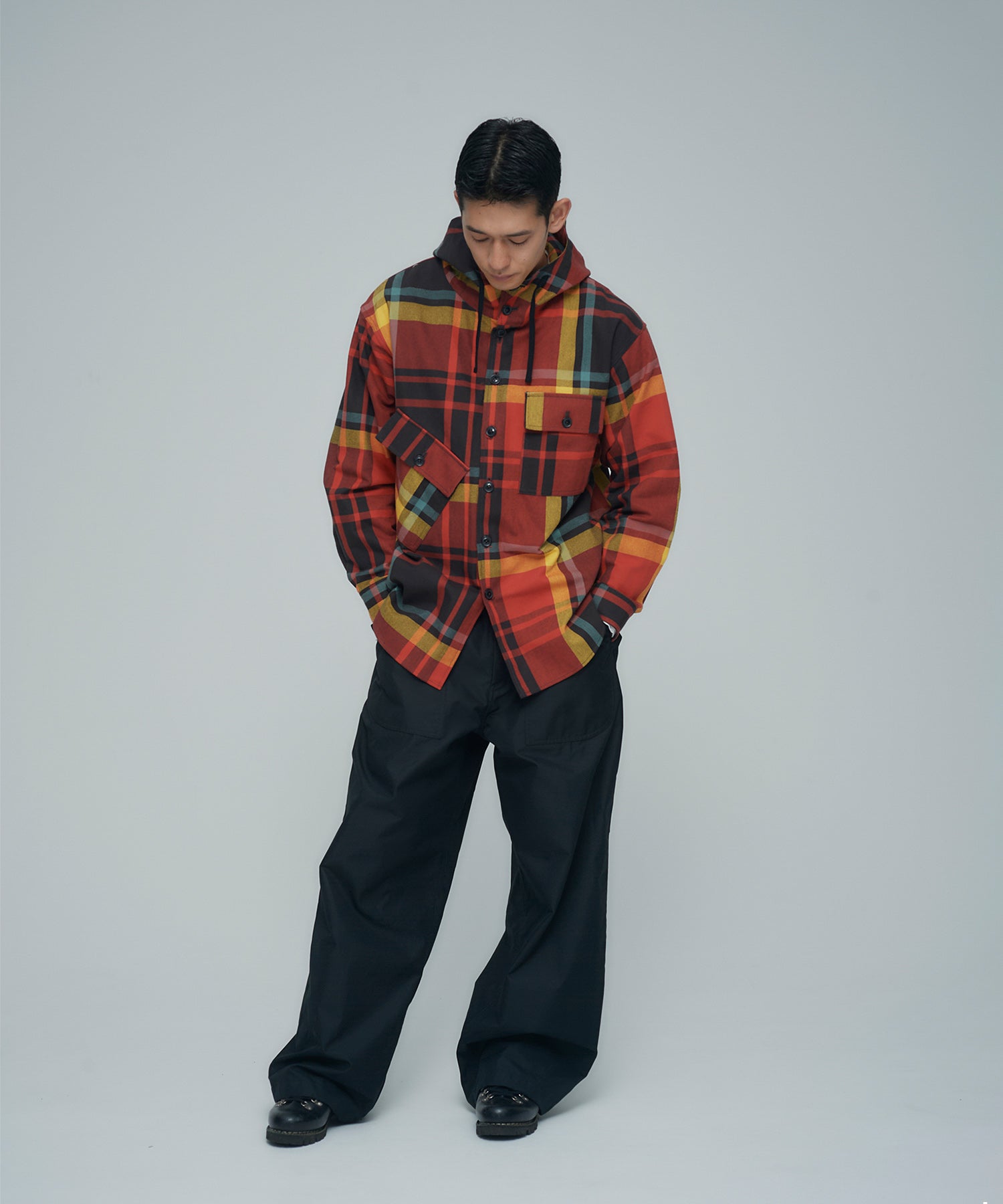 HOODED SHIRT