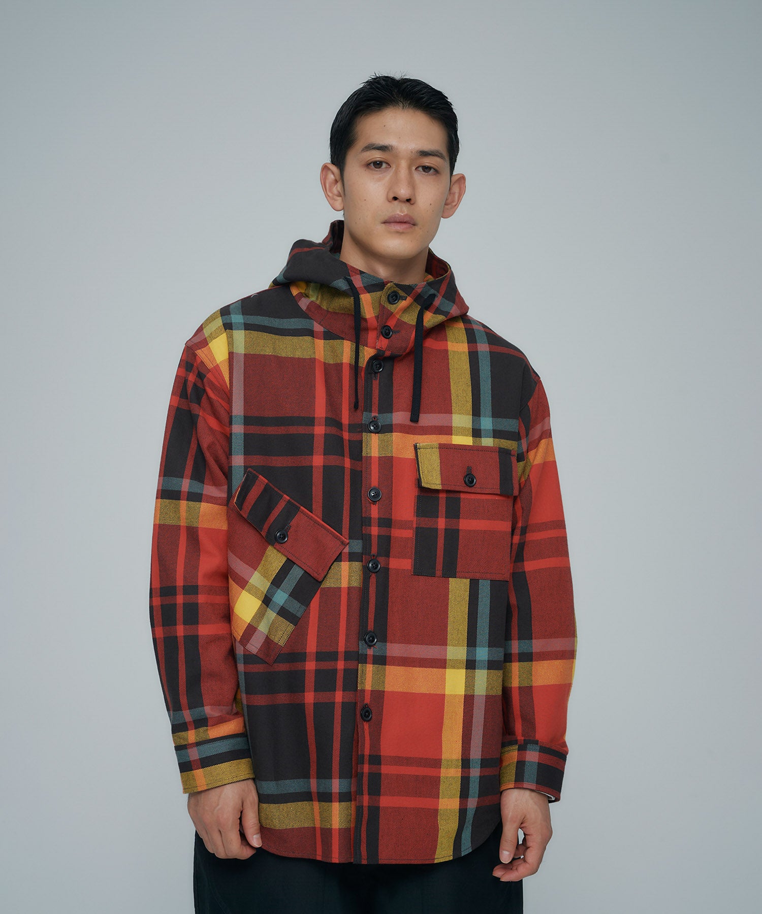 HOODED SHIRT