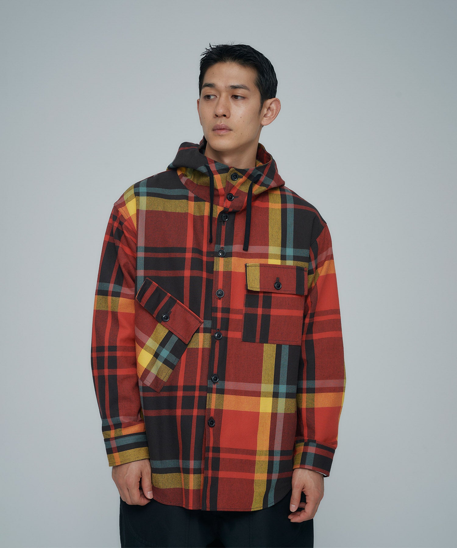 HOODED SHIRT