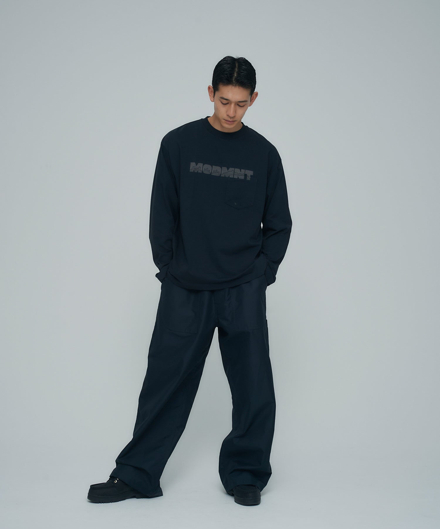 MODMNT LOGO L/S TEE