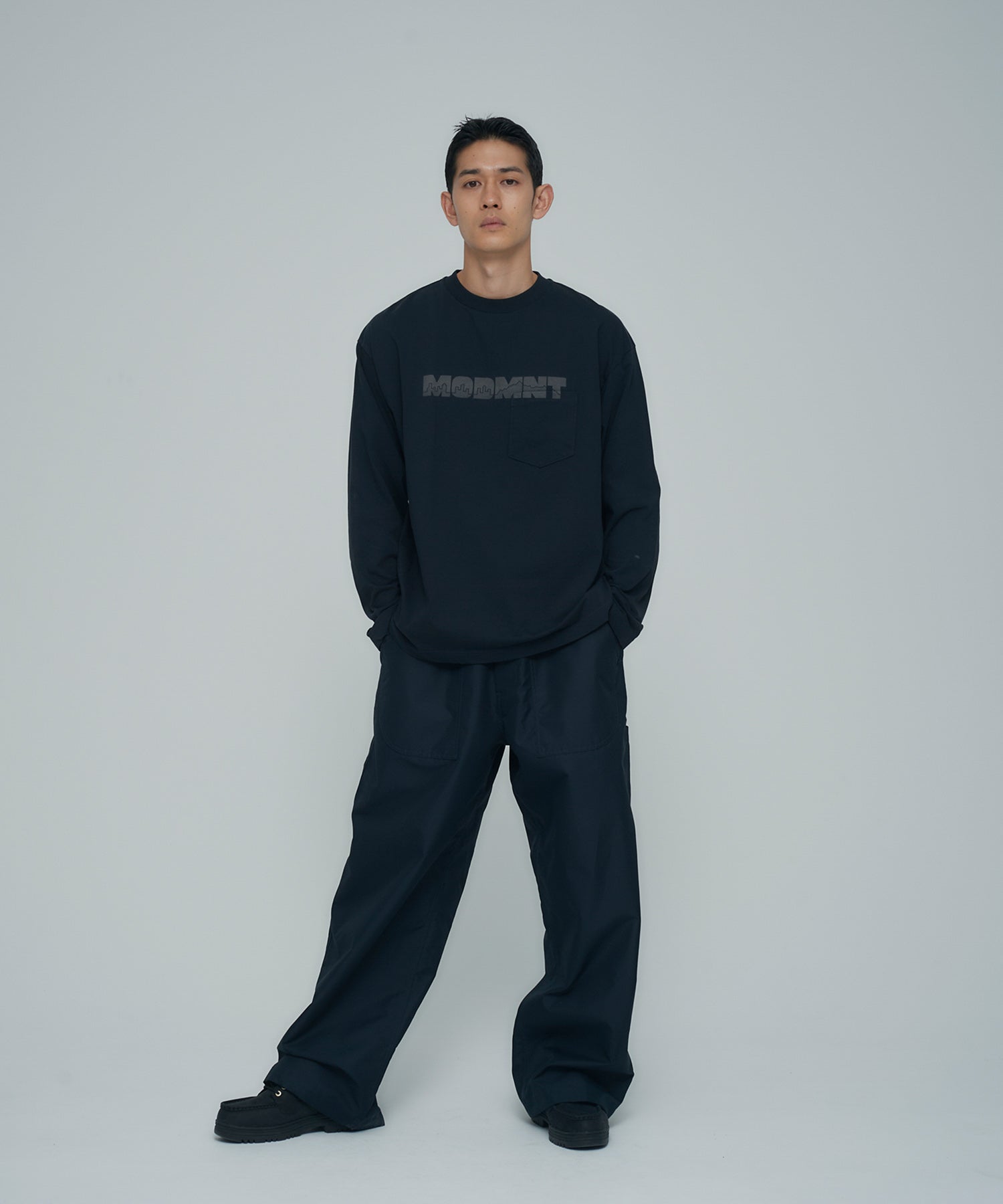 MODMNT LOGO L/S TEE