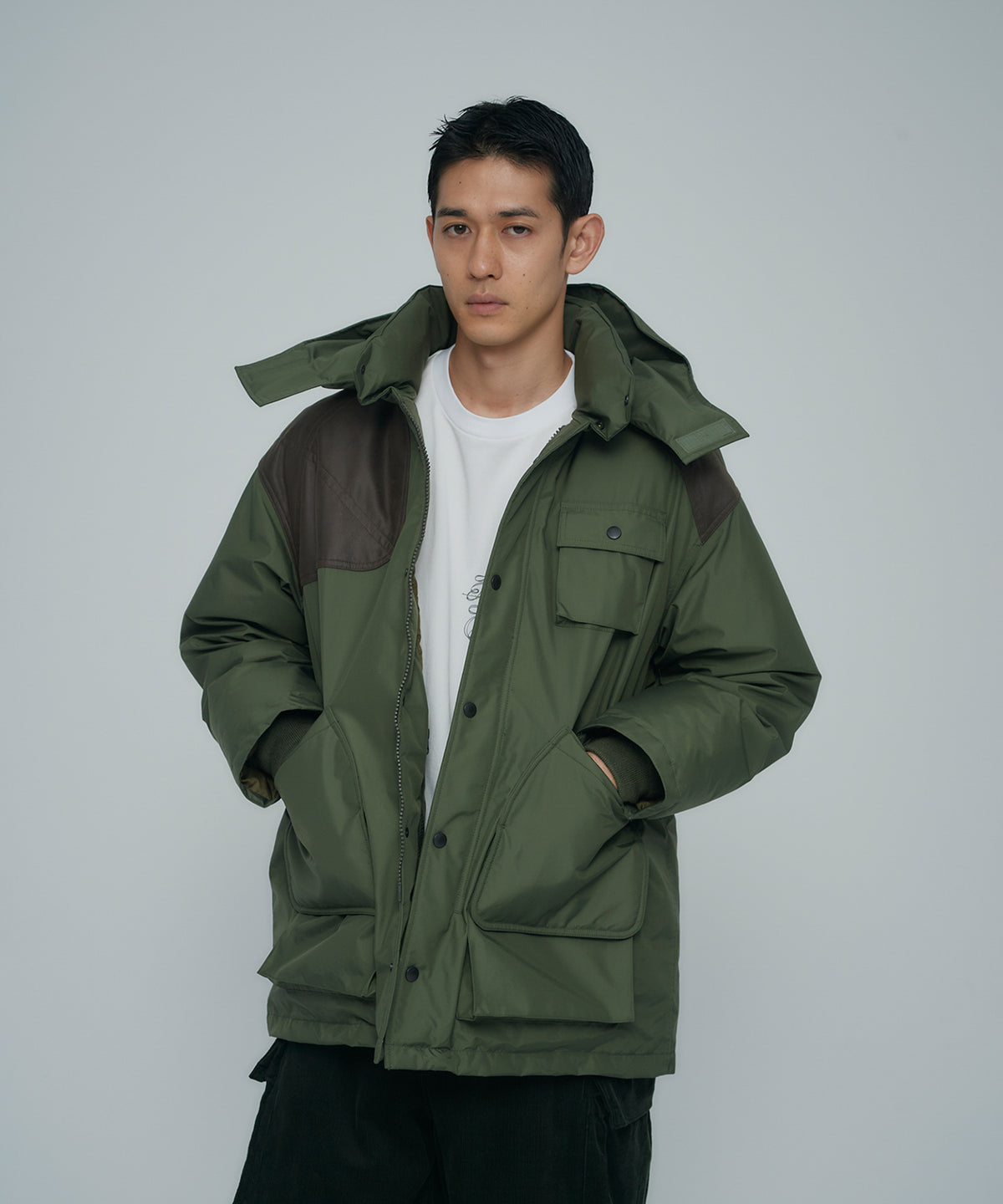 着用モデル：メンズ 180cm ／ 着用サイズ：L