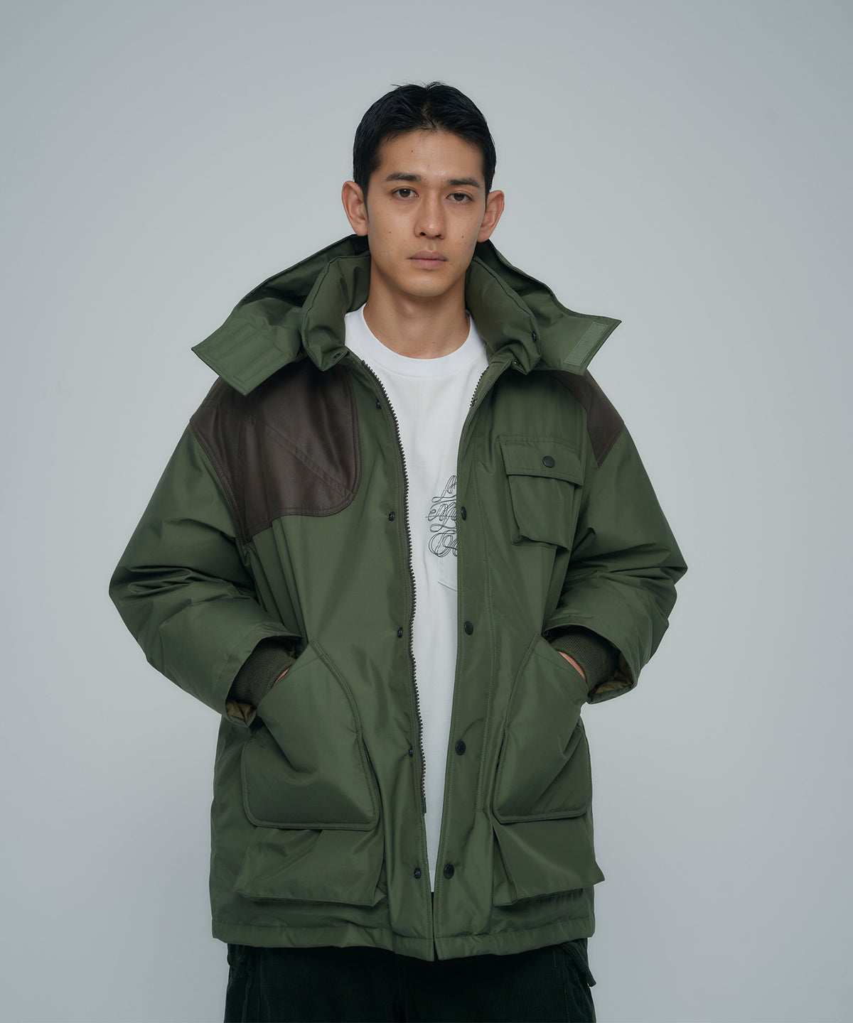 着用モデル：メンズ 180cm ／ 着用サイズ：L